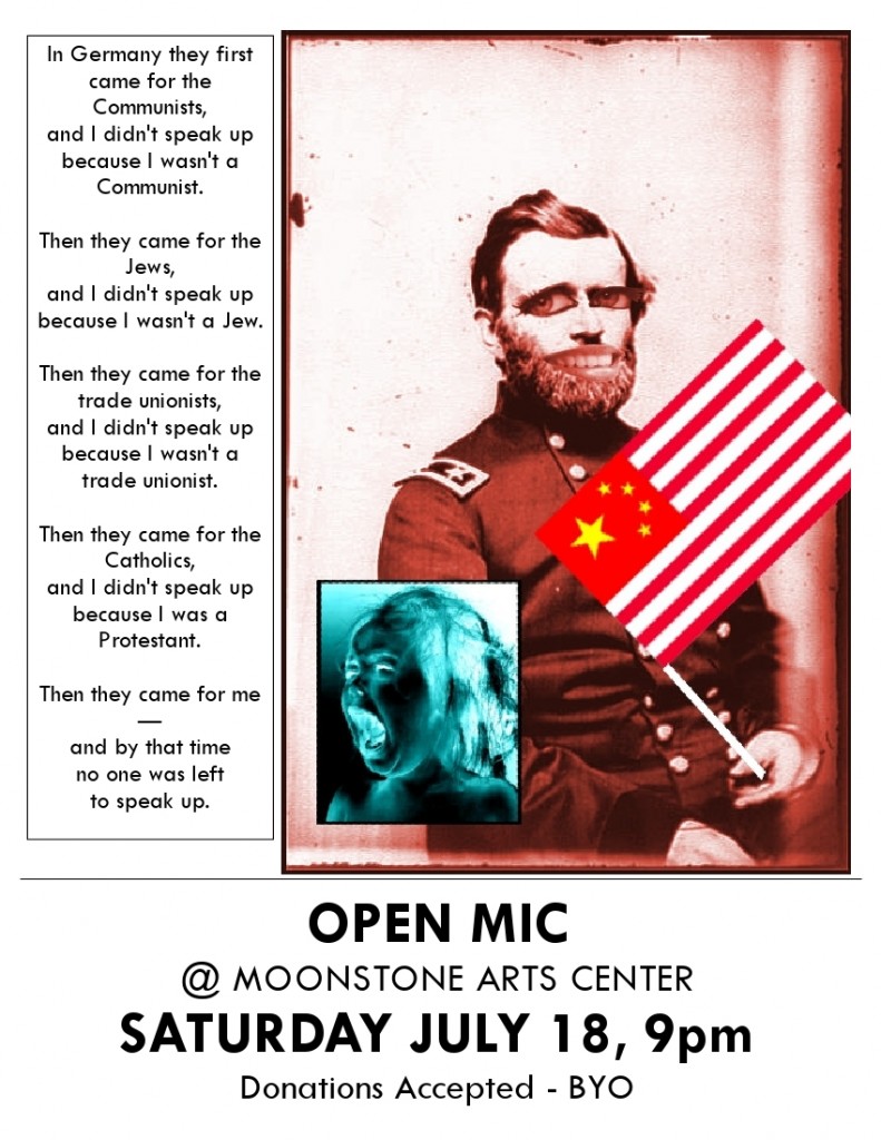 open mic poster